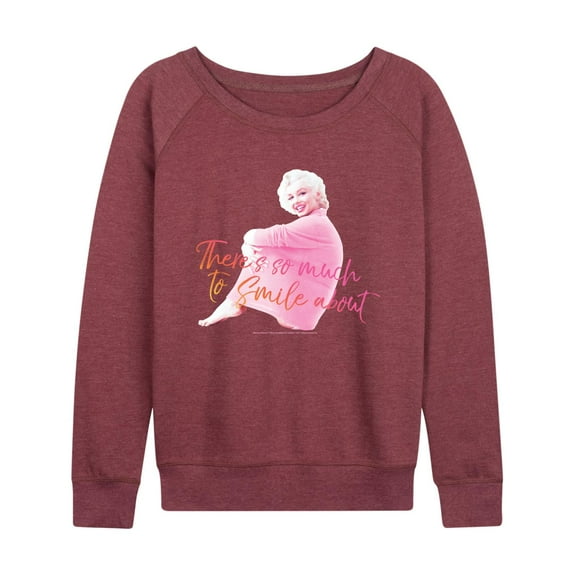 Marilyn Monroe - Marilyn Photos - Women's Lightweight French Terry Long Sleeve Shirt