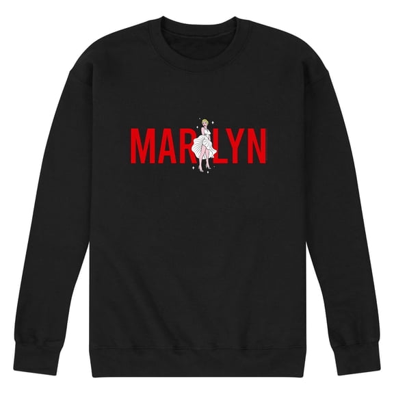 Marilyn Monroe - Men's Crew Neck Fleece Pullover