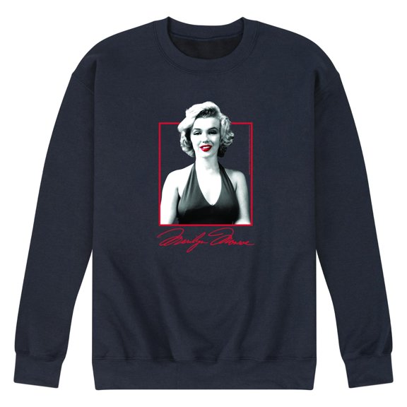 Marilyn Monroe - Men's Crew Neck Fleece Pullover