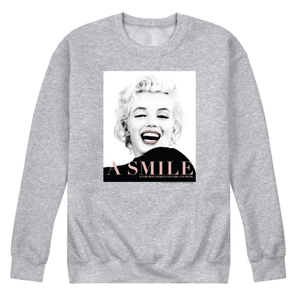 Marilyn Monroe - Men's Crew Neck Fleece Pullover