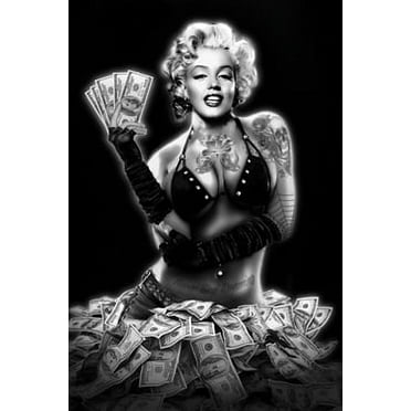 Marilyn Monroe Money Shot Poster Print (24 x 36)