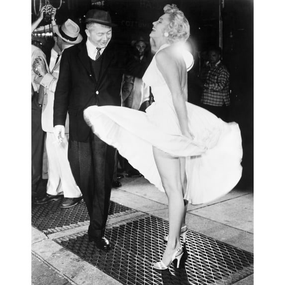 Marilyn Monroe. Namerican Cinema Actress. In 'The Seven Year Itch ' 1955. Poster Print by