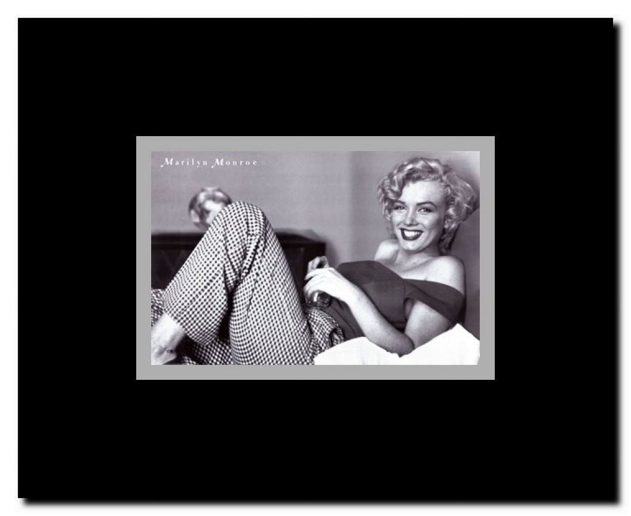 Marilyn Monroe - Pajamas Framed Movie Poster