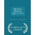 thumbnail image 1 of Marilyn Monroe, Part 2 of 2 - Scholar's Choice Edition (Paperback), 1 of 1