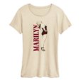 thumbnail image 1 of Marilyn Monroe - Pin Up - Women's Short Sleeve Graphic T-Shirt, 1 of 5