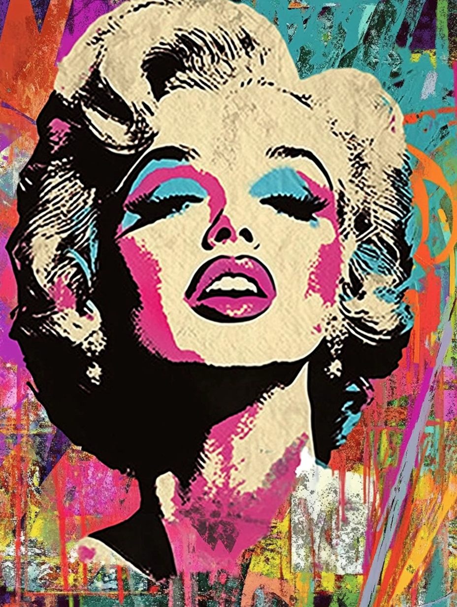 Marilyn Monroe Canvas Art for Home Decor Wall Art Collection, image size:928x1232