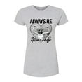 thumbnail image 1 of Marilyn Monroe - Pop Culture Icon - Always Be Yourself - Juniors Fitted Graphic T-Shirt, 1 of 5
