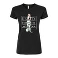 thumbnail image 1 of Marilyn Monroe - Pop Culture Icon - Beauty & Femininity Are Ageless - Juniors Fitted Graphic T-Shirt, 1 of 5
