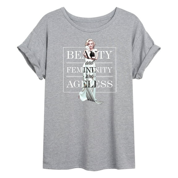 Marilyn Monroe - Pop Culture Icon - Beauty & Femininity Are Ageless - Juniors Ideal Flowy Muscle T-Shirt