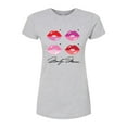 thumbnail image 1 of Marilyn Monroe - Pop Culture Icon - Choose Your Lips - Juniors Fitted Graphic T-Shirt, 1 of 5