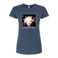 thumbnail image 1 of Marilyn Monroe - Pop Culture Icon - Covered in Flowers - Juniors Fitted Graphic T-Shirt, 1 of 5