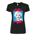 thumbnail image 1 of Marilyn Monroe - Pop Culture Icon - GRL PWR - Juniors Fitted Graphic T-Shirt, 1 of 5