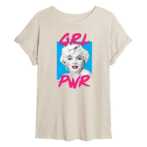 Marilyn Monroe - Pop Culture Icon - GRL PWR - Juniors Ideal Flowy Muscle T-Shirt