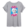 thumbnail image 1 of Marilyn Monroe - Pop Culture Icon - GRL PWR - Juniors Ideal Flowy Muscle T-Shirt, 1 of 5