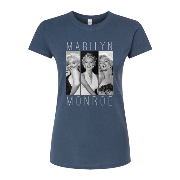 Marilyn Monroe - Pop Culture Icon - Glamourous - Juniors Fitted Graphic T-Shirt