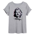 thumbnail image 1 of Marilyn Monroe - Paint Splatter Relaxed Fit T-Shirt, 1 of 5