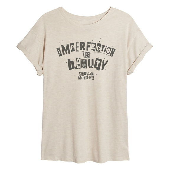 Marilyn Monroe - Pop Culture Icon - Imperfection Is Beauty - Juniors Ideal Flowy Muscle T-Shirt