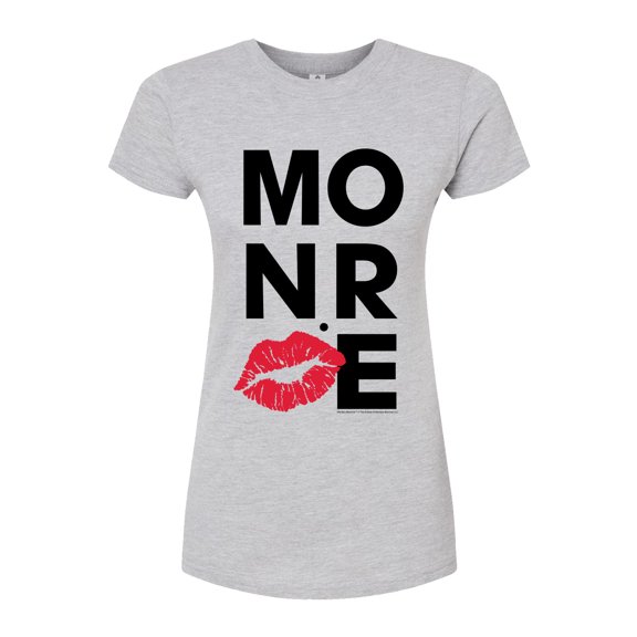 Marilyn Monroe - Pop Culture Icon - Kisses - Juniors Fitted Graphic T-Shirt