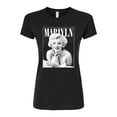 thumbnail image 1 of Marilyn Monroe - Pop Culture Icon - Original Gala Gown - Juniors Fitted Graphic T-Shirt, 1 of 5