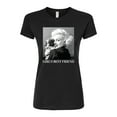 thumbnail image 1 of Marilyn Monroe - Pop Culture Icon - Pugs Are A Girl's Best Friend - Juniors Fitted Graphic T-Shirt, 1 of 5