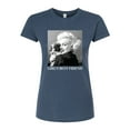 thumbnail image 1 of Marilyn Monroe - Pop Culture Icon - Pugs Are A Girl's Best Friend - Juniors Fitted Graphic T-Shirt, 1 of 5