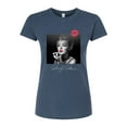 thumbnail image 1 of Marilyn Monroe - Pop Culture Icon - Red Lipstick - Juniors Fitted Graphic T-Shirt, 1 of 5