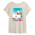 thumbnail image 1 of Marilyn Monroe - Pop Culture Icon - Retro Color Letters - Juniors Ideal Flowy Muscle T-Shirt, 1 of 5