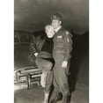 thumbnail image 1 of Marilyn Monroe Poses With A U.S. Soldier In Korean During Her Uso Tour. Ca. Feb. 18-22 History, 1 of 2