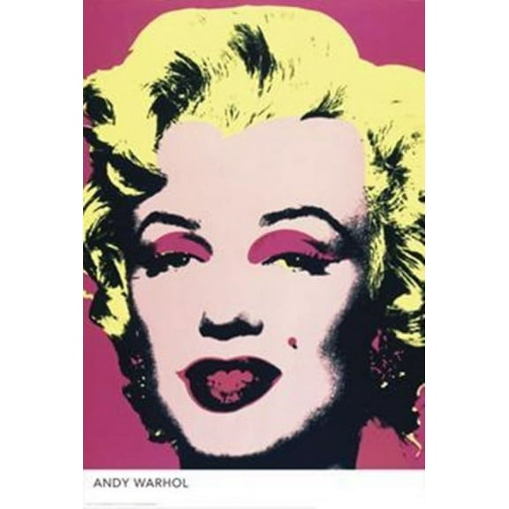Marilyn Monroe Poster by Andy Warhol (24 x 36)