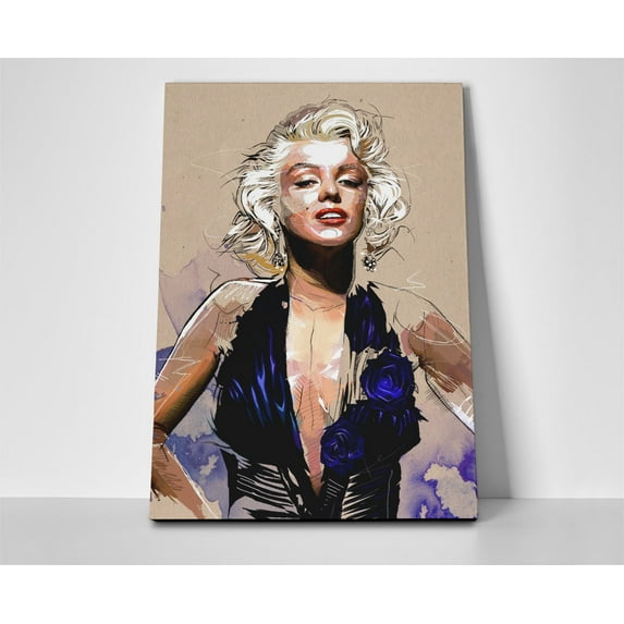 Marilyn Monroe Poster or Wrapped Canvas