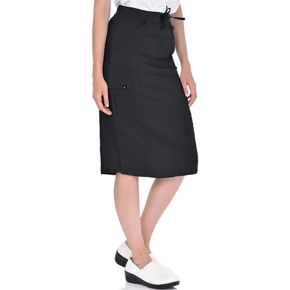 Marilyn Monroe Professional Stretch Five Pocket Knitwaist Scrub Skirt
