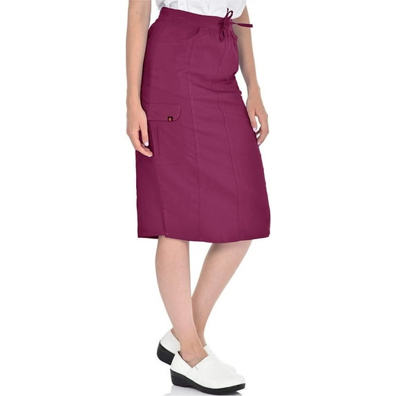 Marilyn Monroe Professional Stretch Five Pocket Knitwaist Scrub Skirt