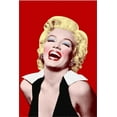 thumbnail image 1 of Marilyn Monroe Red Poster 24in x 36in, 1 of 1