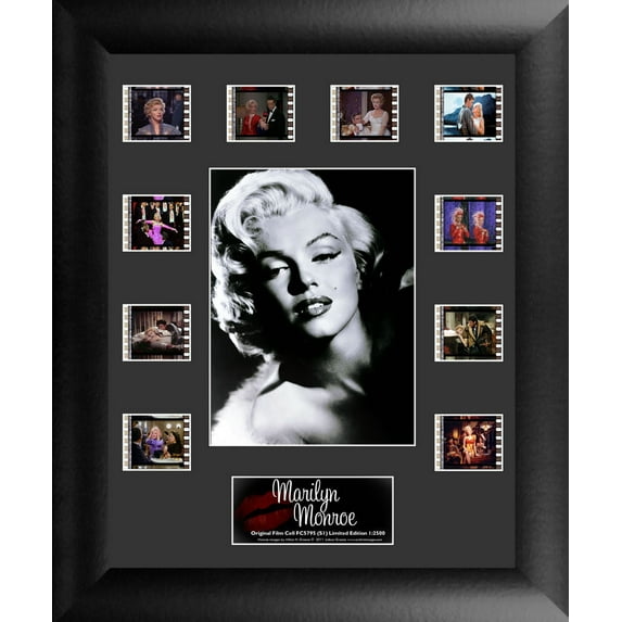 Marilyn Monroe (S1) Limited Edition Mini Montage Framed FilmCells Presentation