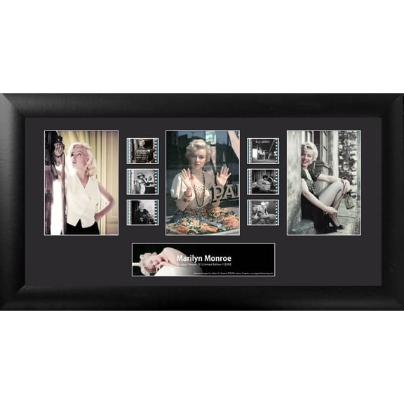 Marilyn Monroe (S1) Limited Edition Trio Framed FilmCells Presentation USFC5054