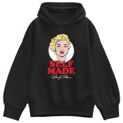 Marilyn Monroe - Self Made - Womens Oversized Fleece Hoodie Sweatshirt