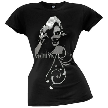Marilyn Monroe - Silver Portrait Juniors T-Shirt