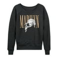 thumbnail image 1 of Marilyn Monroe - Simple Marilyn - Women's Lightweight French Terry Long Sleeve Shirt, 1 of 5