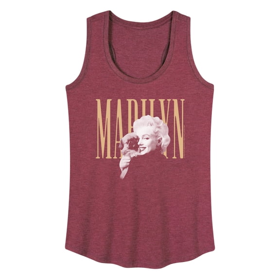 Marilyn Monroe - Simple Marilyn - Women's Racerback Tank Top