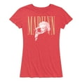 thumbnail image 1 of Marilyn Monroe - Simple Marilyn - Women's Short Sleeve Graphic T-Shirt, 1 of 5