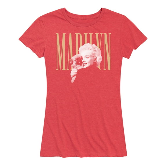 Marilyn Monroe - Simple Marilyn - Women's Short Sleeve Graphic T-Shirt