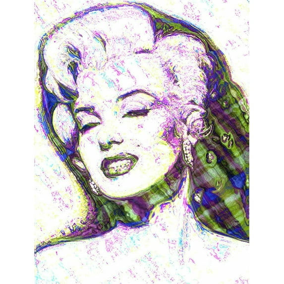 Marilyn Monroe Sketch - CANVAS OR FINE PRINT WALL ART