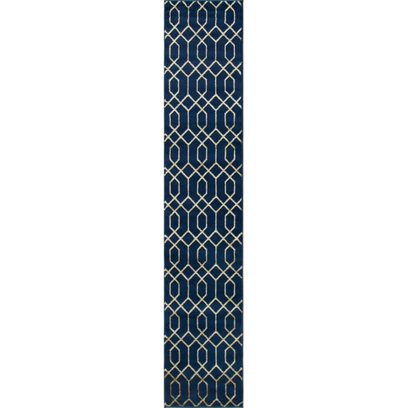 Marilyn Monroe™ Trellis Glam Modern Geometric Area Rug or Runner