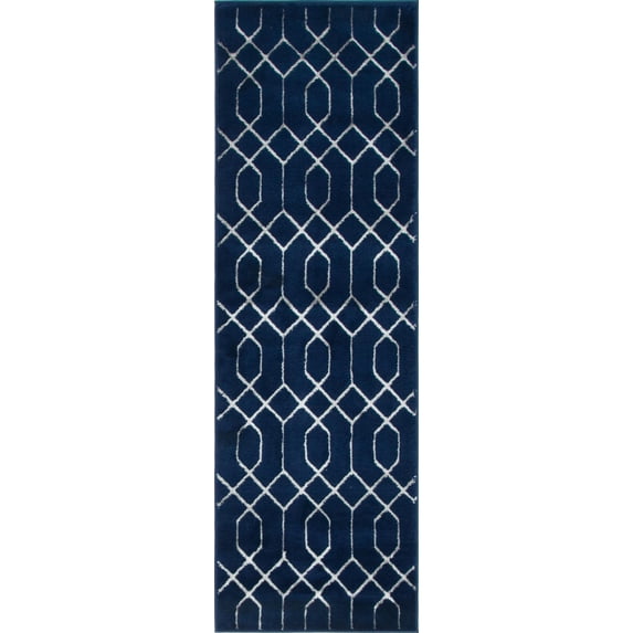 Marilyn Monroe™ Trellis Glam Modern Geometric Area Rug or Runner