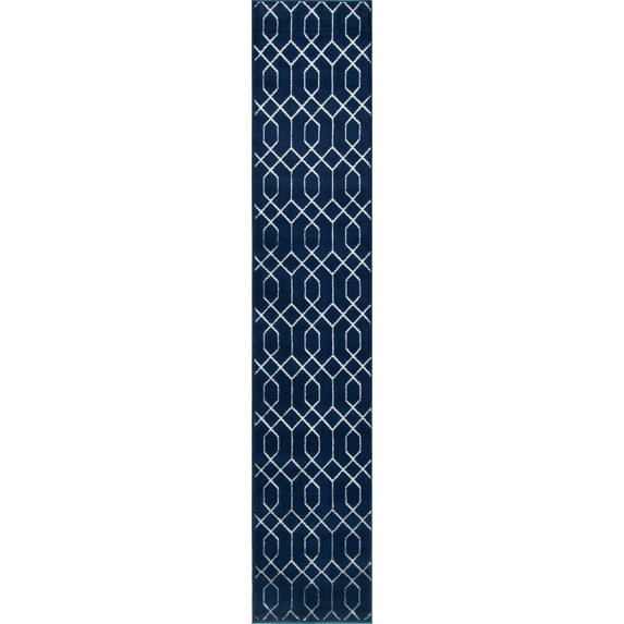 Marilyn Monroe™ Trellis Glam Modern Geometric Area Rug or Runner