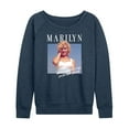 thumbnail image 1 of Marilyn Monroe - What's Important - Women's Lightweight French Terry Long Sleeve Shirt, 1 of 5