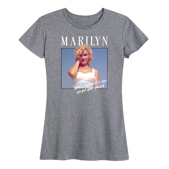 Marilyn Monroe - What's Important - Women's Short Sleeve Graphic T-Shirt