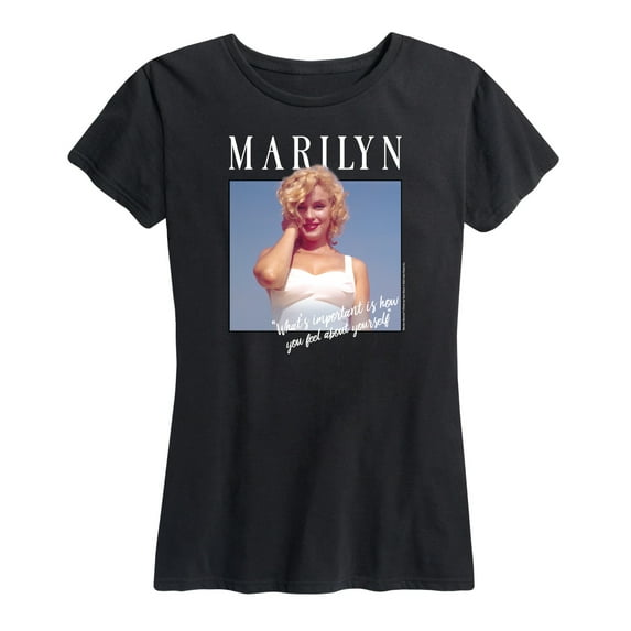 Marilyn Monroe - What's Important - Women's Short Sleeve Graphic T-Shirt