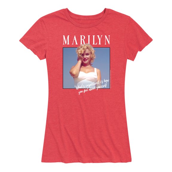 Marilyn Monroe - What's Important - Women's Short Sleeve Graphic T-Shirt