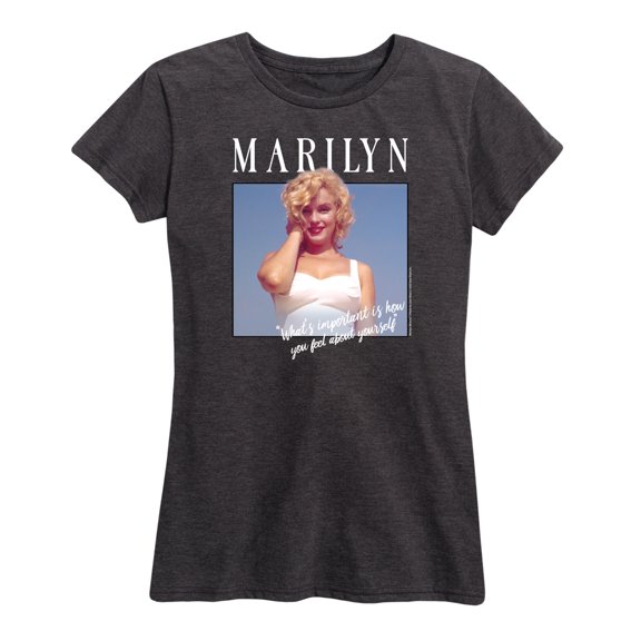 Marilyn Monroe - What's Important - Women's Short Sleeve Graphic T-Shirt